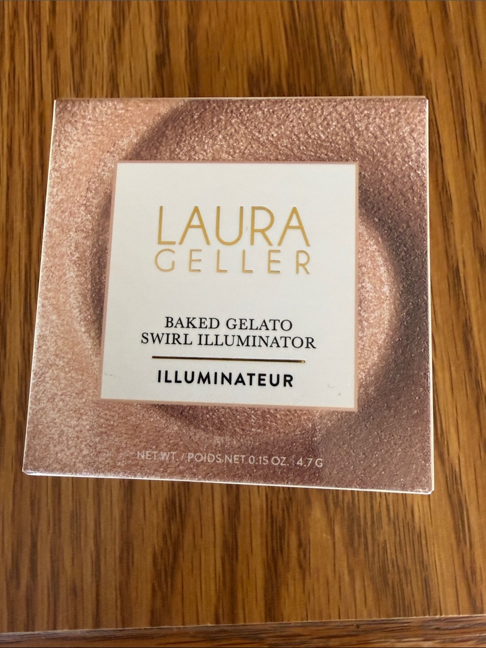 Laura Geller Baked Gelato Swirl Illuminator - Gilded Honey  New